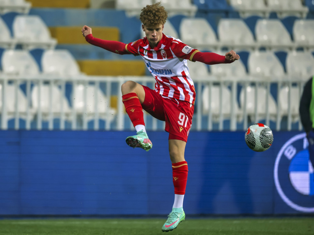 Lazar Jovanović, doskorašnji fudbaler Crvene zvezde