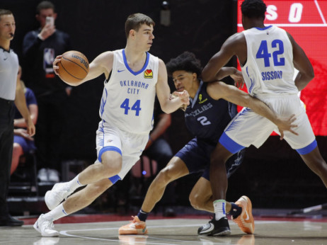 Nikola Topić i dalje u potražnji za efikasnim šutom na mečevima NBA letnje lige