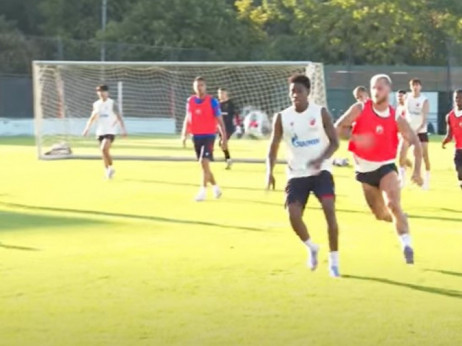 Arnautović odradio trening na Marakani, spreman za "romantičare"