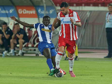 (UŽIVO) Crvena zvezda - OFK Beograd (2:0): Poluvreme u Beogradu!