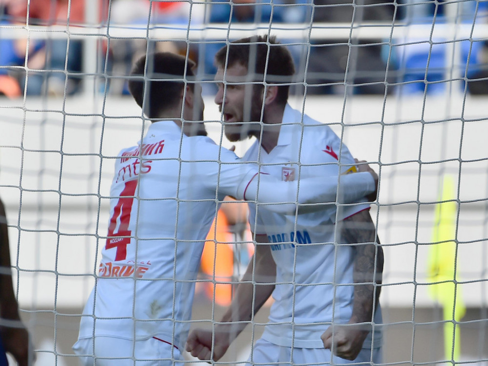 Mirko Ivanić i Aleksandar Katai, fudbaleri Crvene zvezde