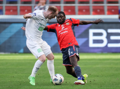 Gajić slavio protiv Bogosavca u duelu CSKA i Ahmata u Moskvi