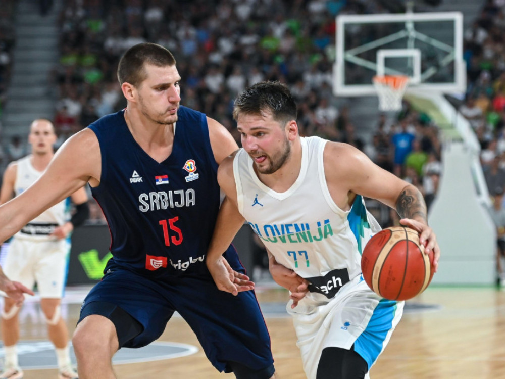 Nikola Jokić i Luka Dončić, košarkaške zvezde Srbije i Slovenije