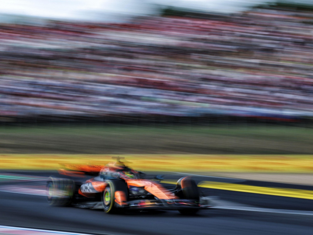 Bolid Meklarena, tokom trke na Hungaroringu