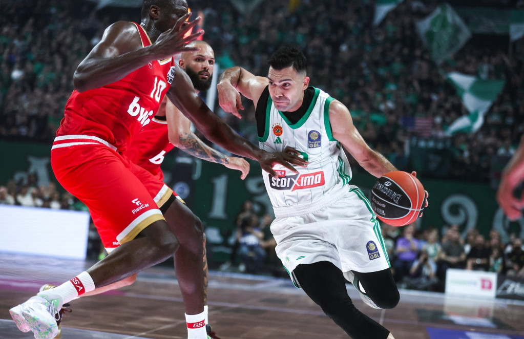 Kostas Slukas u dresu Panatinaikosa