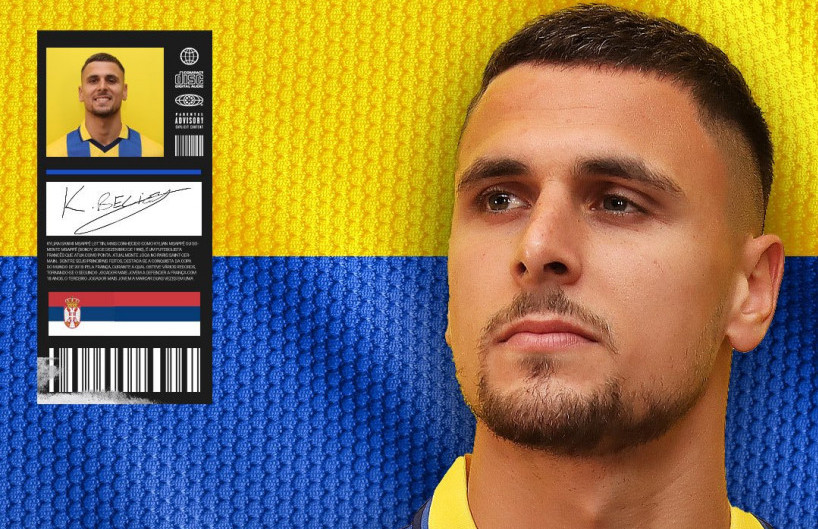 Srpski fudbaler Kristijan Belić