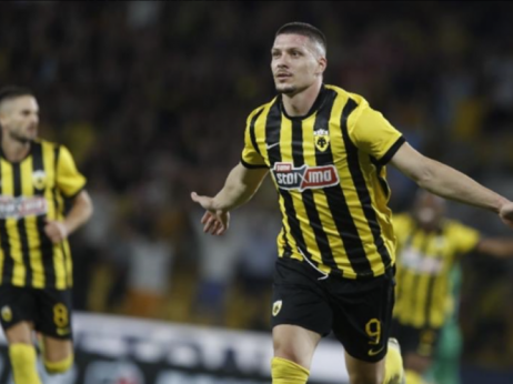 UEFA Liga konferencije: Luka Jović pogodio za veliko slavlje Nikolića i AEK-a iz Atine