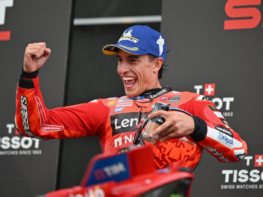 Mark Markez dominira Moto GP sprintom