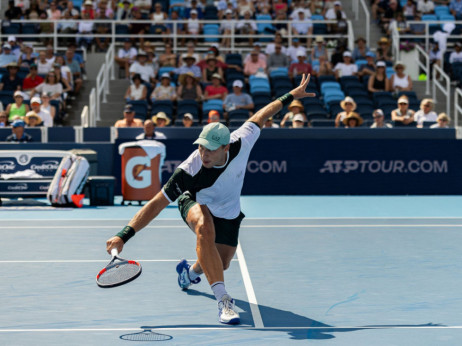 Međedović nastavlja pripremu za US Open: Hamad slavio u prvom kolu ATP Vinston Sejlema