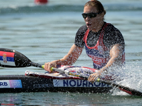 Srpska kajakašica Milica Novaković u finalu Svetskog prvenstva