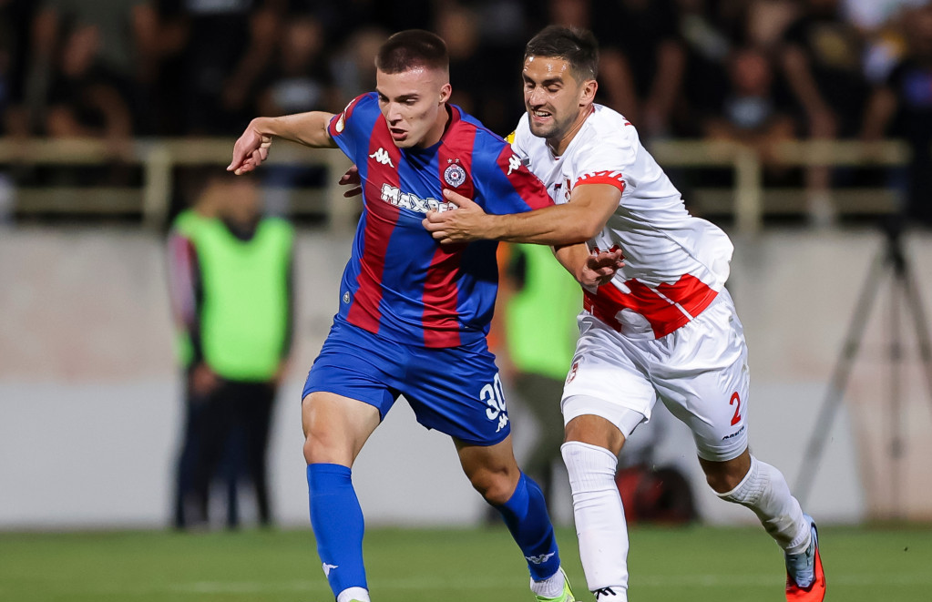 Fudbaleri Partizana Milan Roganović