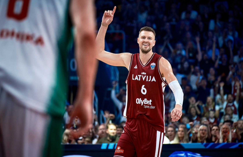 Porzingis je vodio Letoniju do pobede sa 21 poenom
