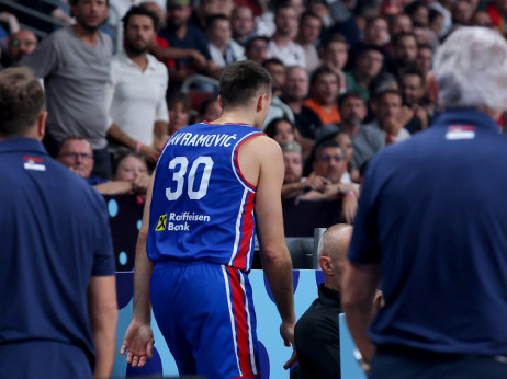 Avramović napustio teren zbog povrede, neće se vraćati na teren