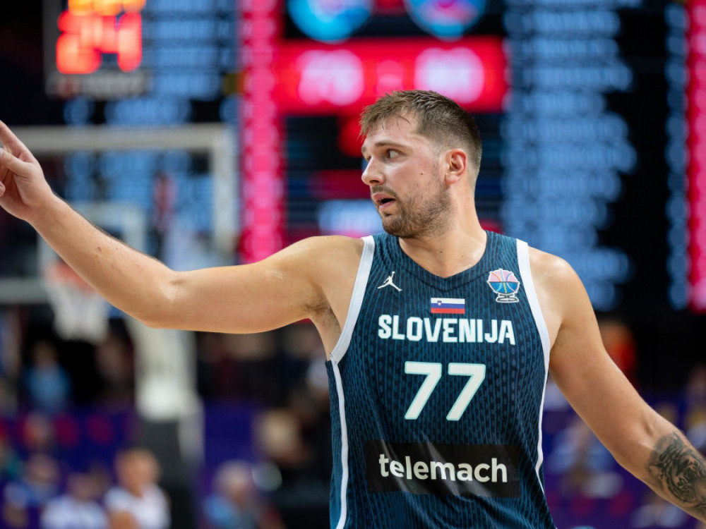 Luka Dončić, košarkaš Slovenije, na Eurobasketu 2025