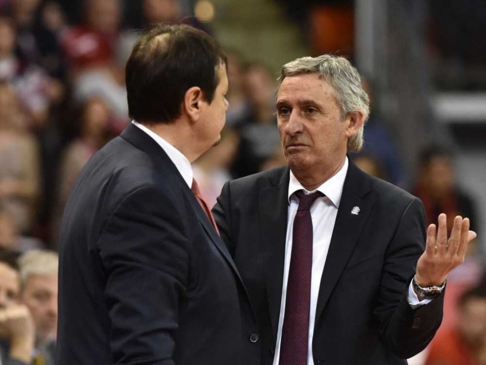 Svetislav Pešić i Ergin Ataman, košarkaški selektori Srbije i Turske