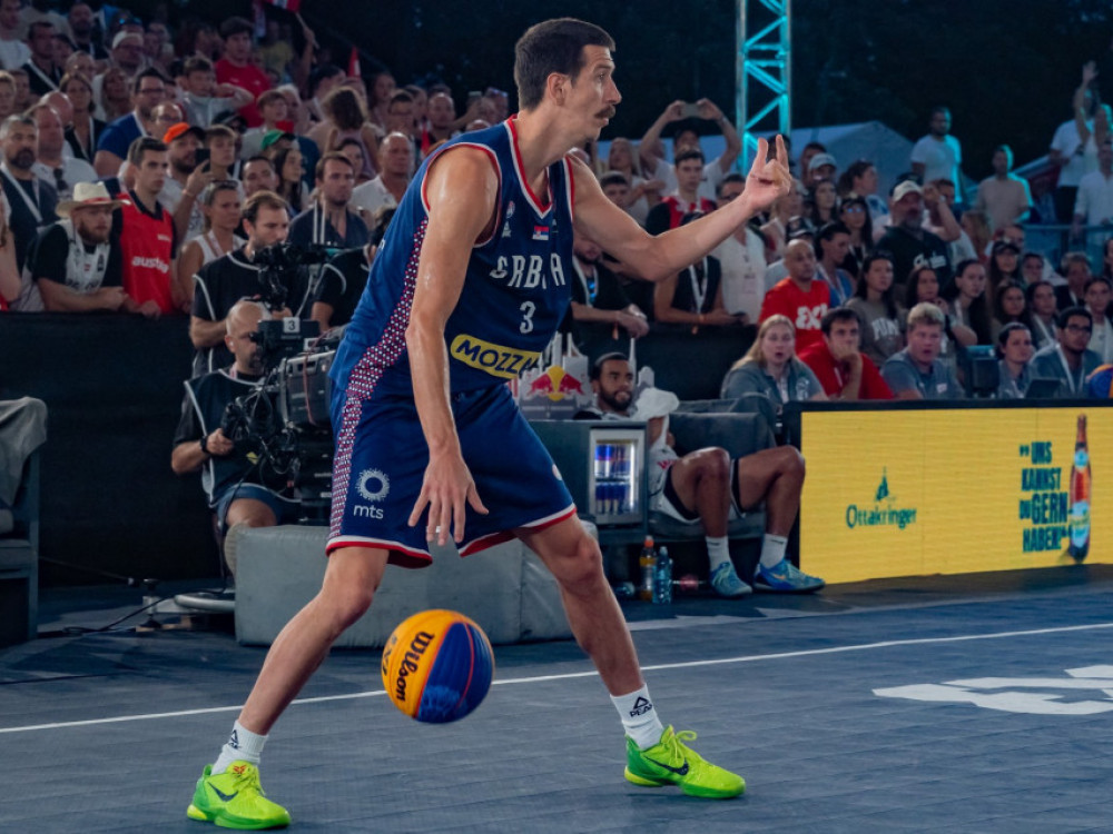 Strahinja Stojačić, basketaš Srbije