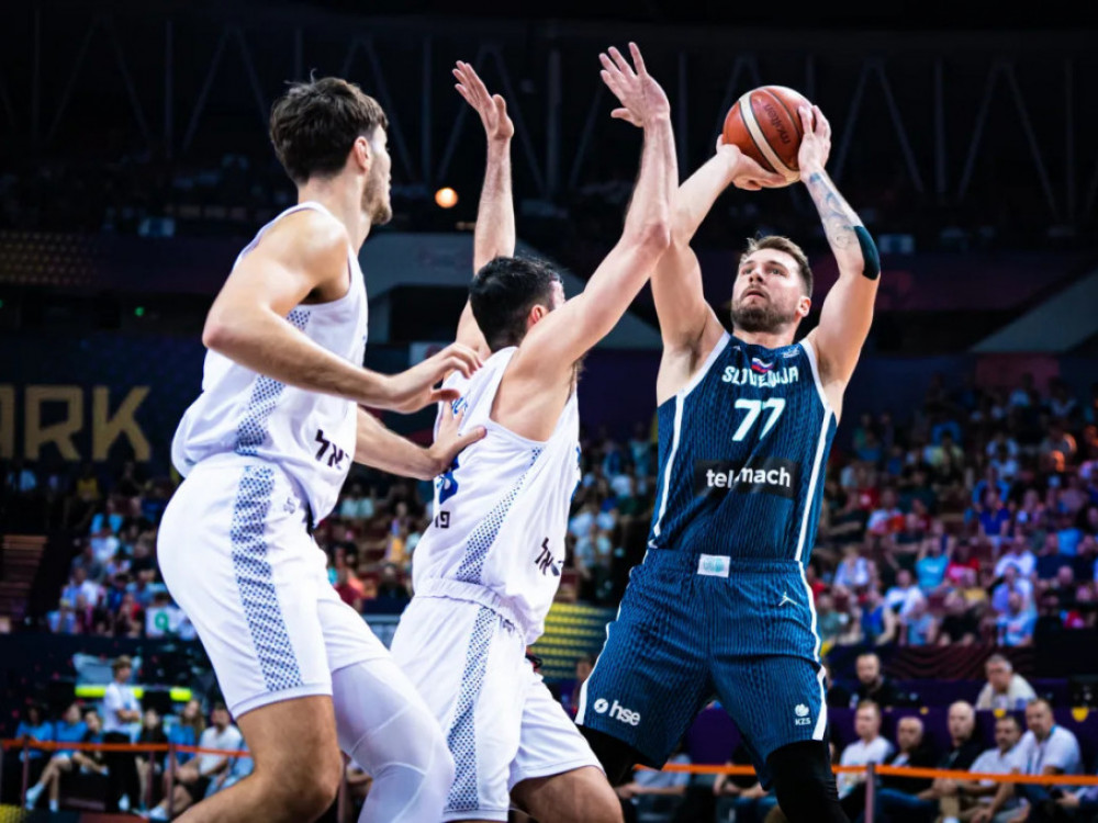 Luka Dončić je imao tripl-dabl protiv Belgije u grupnoj fazi