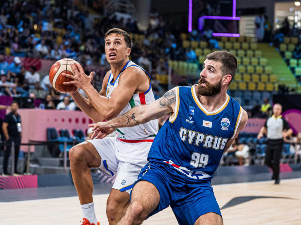 Košarkaši Italije i Kipra
