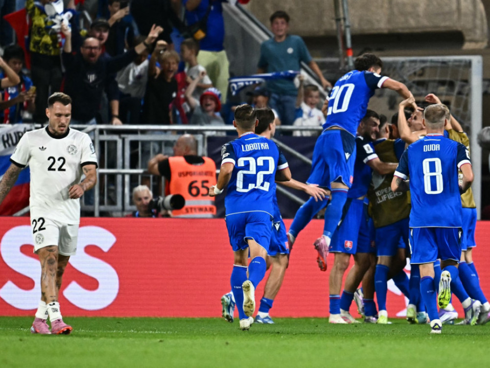 Fudbaleri Slovačke slave gol