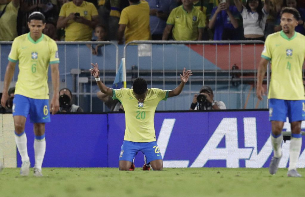 Estevao je postigao rpvenac za Brazil