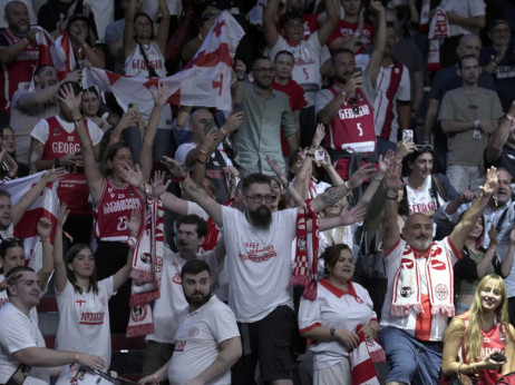 Navijači Gruzije u ekstazi! Fudbaleri uzeli pelcer od svojih košarkaša i zgromili Bugarsku