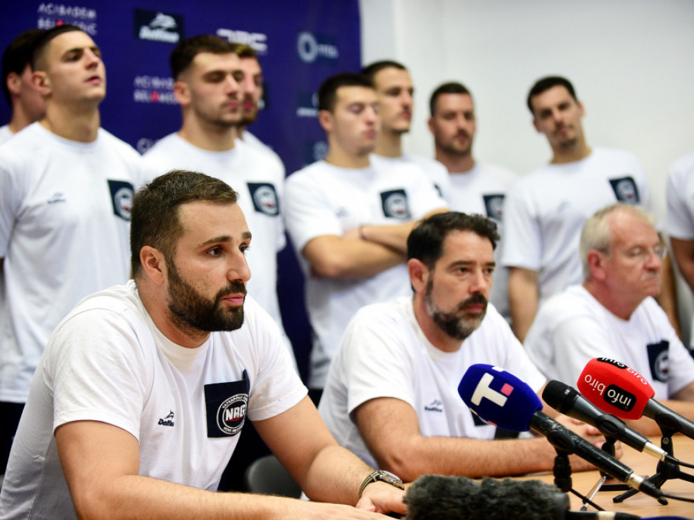 Trener Petar Radanović i ekipa VK Novi Beograd, pred novu sezonu