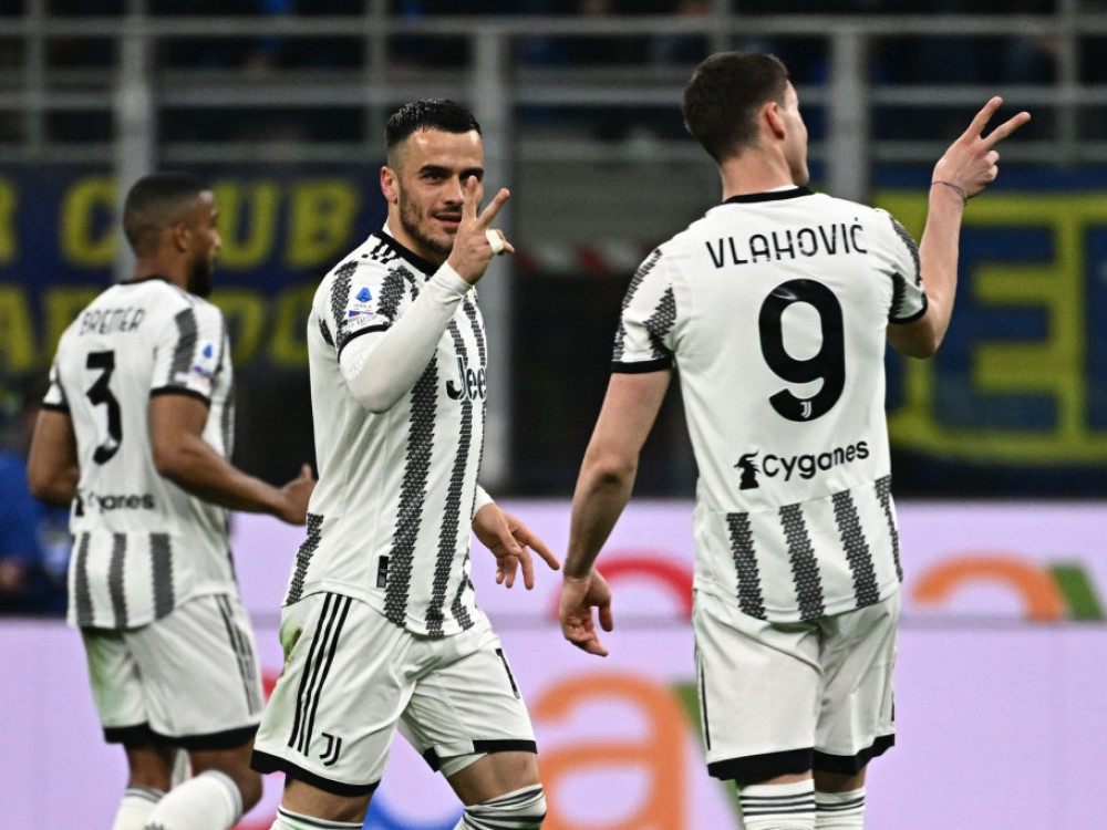 Dušan Vlahović i Filip Kostić