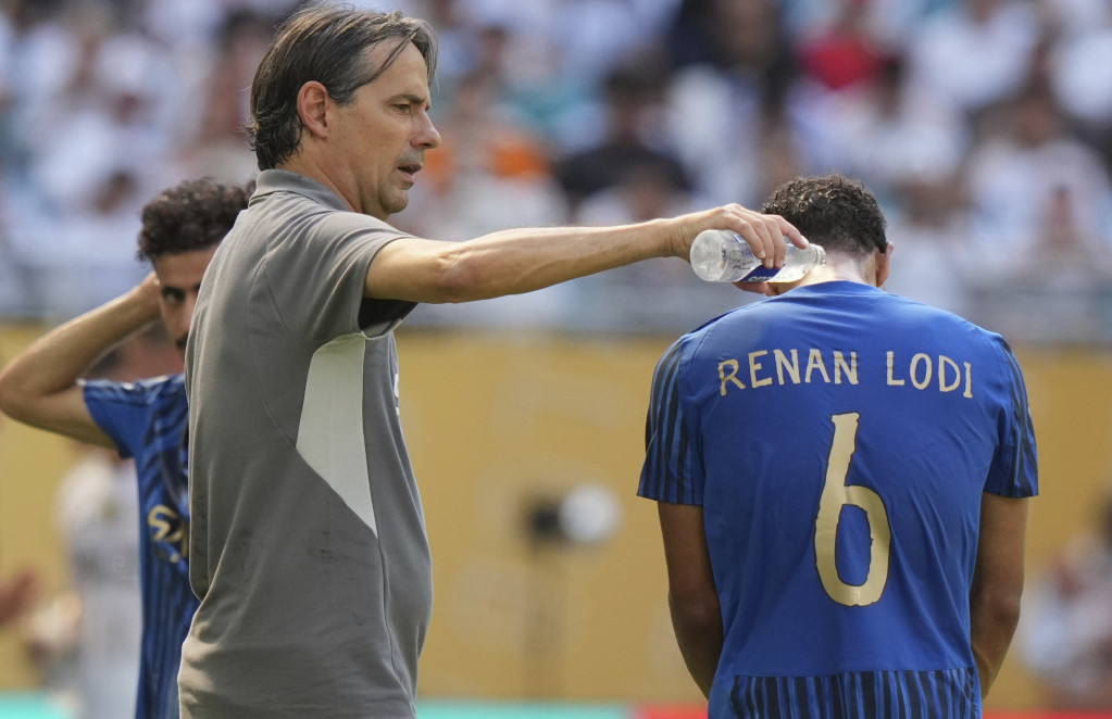 Simone Inzagi i Renan Lodi