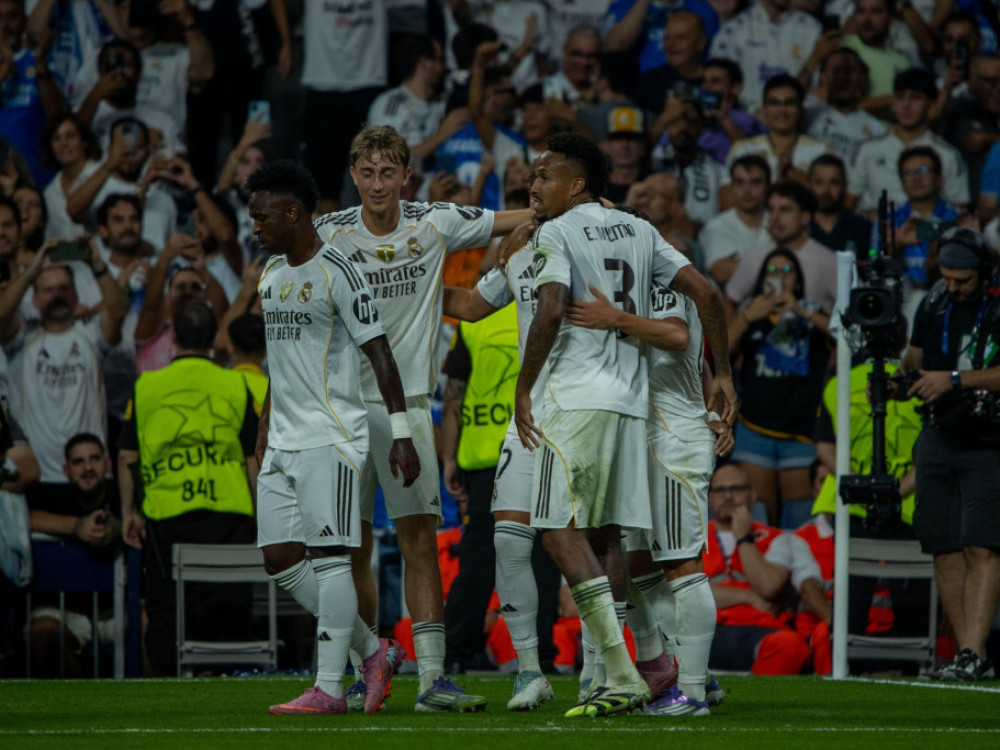 Fudbaleri Real Madrida, slave pobedu protov Olimpijka iz Marseja
