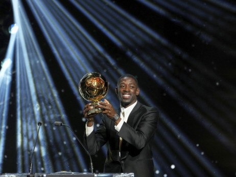 Dembele posle osvajanja "Zlatne lopte": Hvala Barseloni, hvala i Lionelu Mesiju...