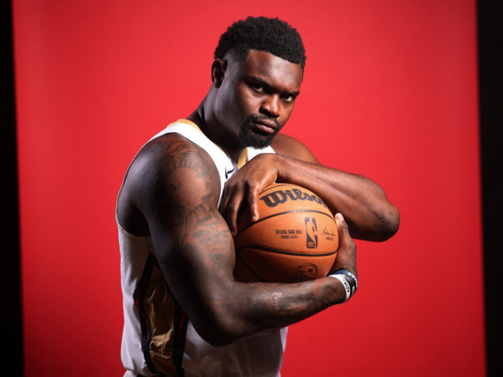 Zajon Vilijamson na medija danu Nju Orleansa