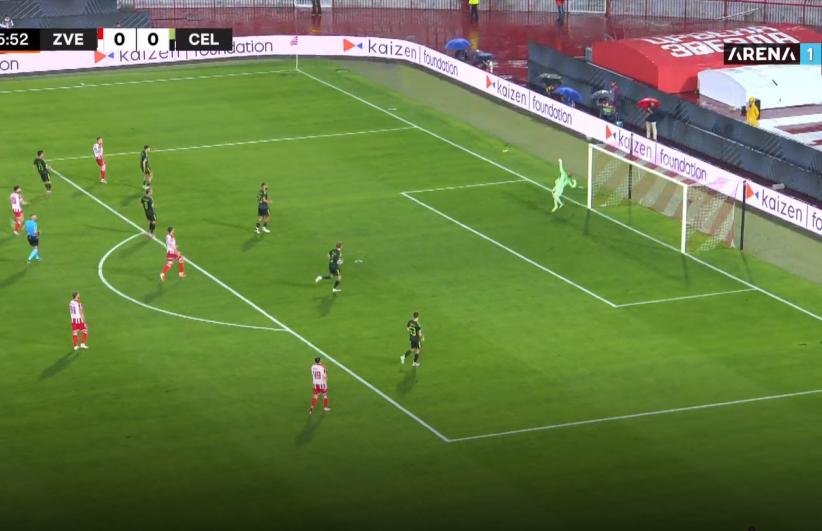 Bruno Duarte blizu gola na duelu sa Seltikom