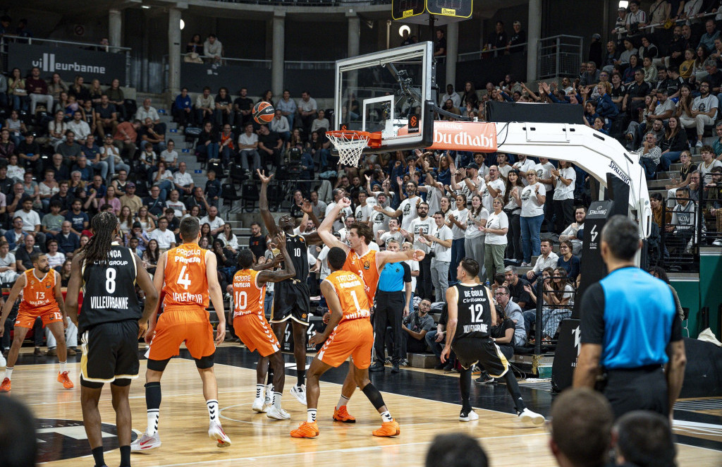 Detalj sa meča Asvel - Valensija