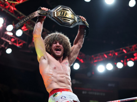 (FOTO) Drže se Gruzijci kao niko: UFC šampion čestitao Merabu - duša toliko velika, da jedva stane u tvoje grudi