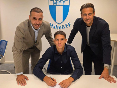Rekordan transfer Železničara: Milosavljević prešao u Malme za 2,2 miliona evra