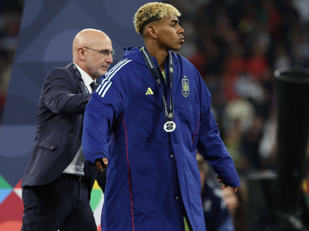Lamin Jamal i Luis De La Fuente, fudbaler i selektor reprezentacije Španije