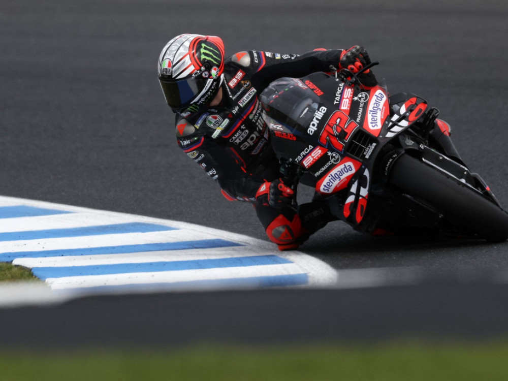 Marko Beceki, vozač Aprilije