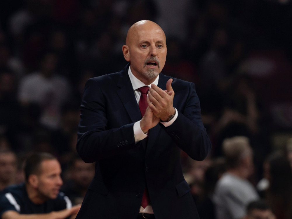 Saša Obradović na meču sa Realom