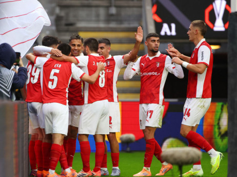 (UŽIVO) Braga - Crvena zvezda 2:0: Dorgeleš sipa so na ranu crveno-belih
