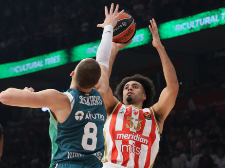 (UŽIVO) Crvena zvezda - Baskonija (2/4): Egal posle prvog kvartala