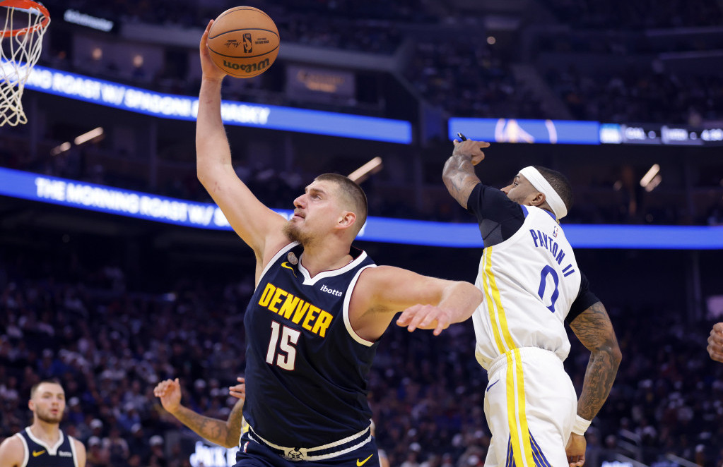 Nikola Jokić košarkaš Denver Nagetsa