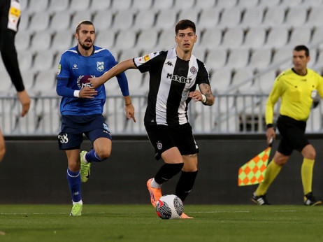 (UŽIVO) Partizan - Mladost (1:0): Crno-beli nastavljaju da prete