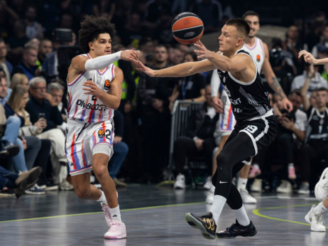 Ništa od izjava košarkaša Partizana posle poraza od Pariza u Areni