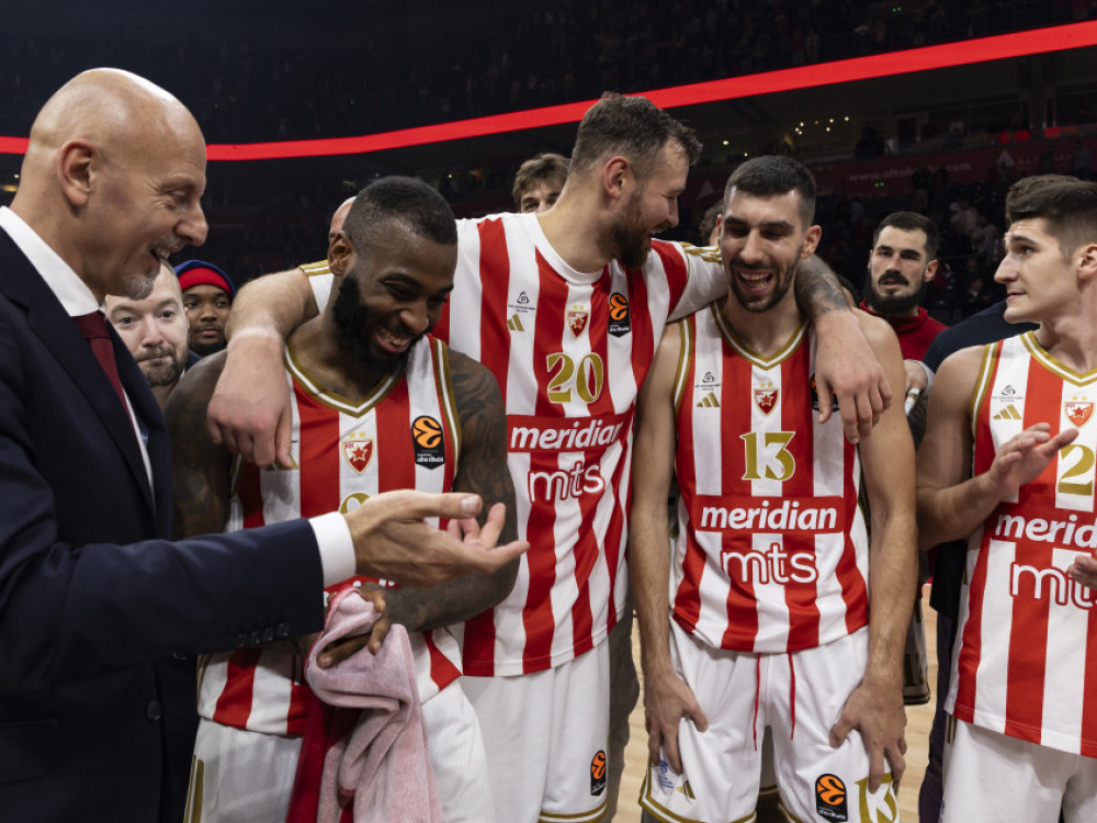 Ekipa Crvene zvezde, nastavlja s obavezama u Evroligi