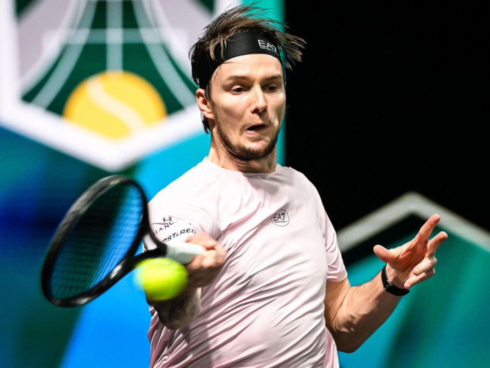 Aleksander Bublik, kazahstanski tenisrrt, u polufinalu Mastersa u Parizu