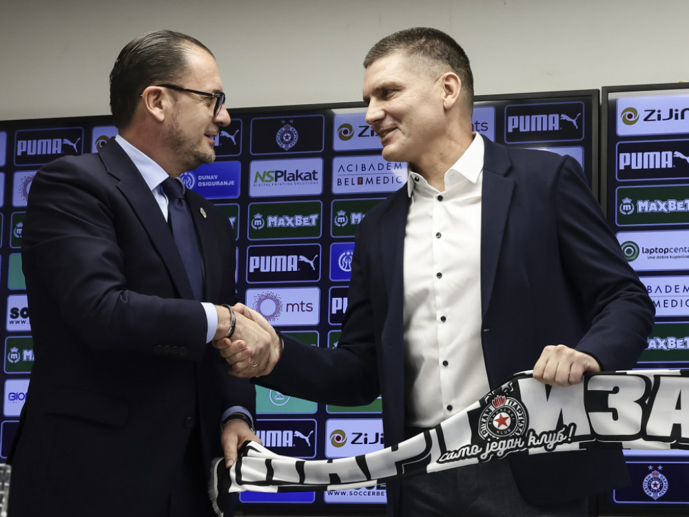 Srđan Blagojević, trener Partizana