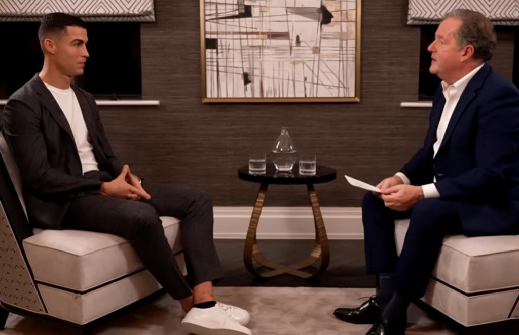 Kristijano Ronaldo kod Pirsa Morgana