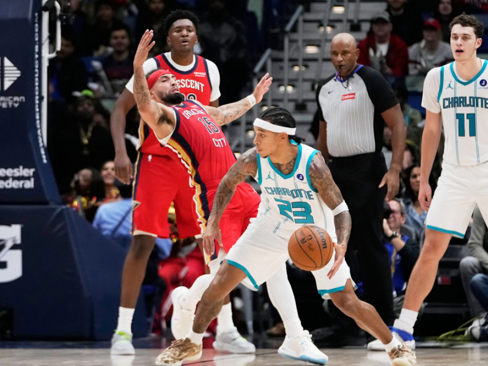 Detalj sa meča Nju Orleansa i Šarlota, u NBA