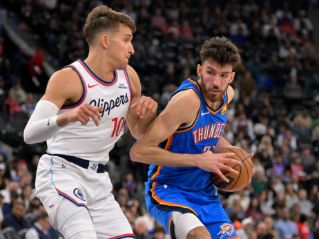 Bogdan Bogdanović NAJZAD dobio pristojnu minutažu: Oklahoma, ipak,  prejaka za Kliperse