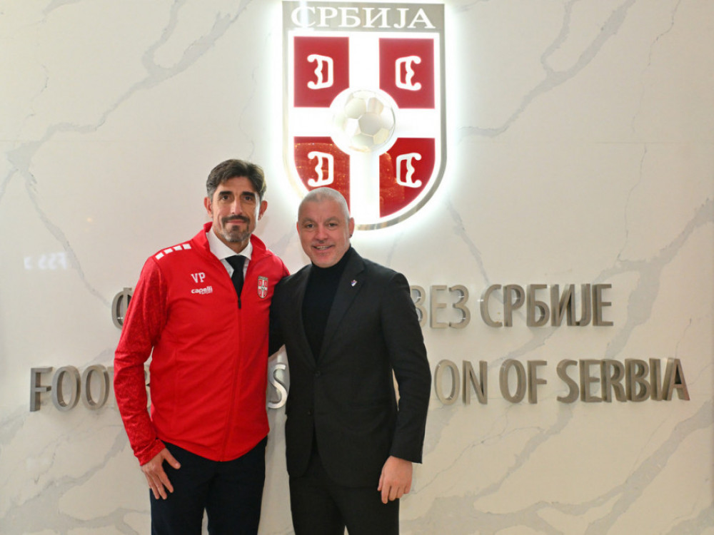 Nikola Lazetić, prvi čovek FSB i Veljko Paunović, novi selektor Srbije
